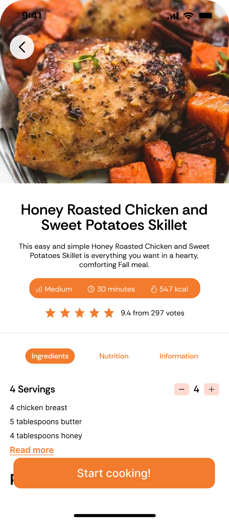 CookMate - Recipe App - Screen 3