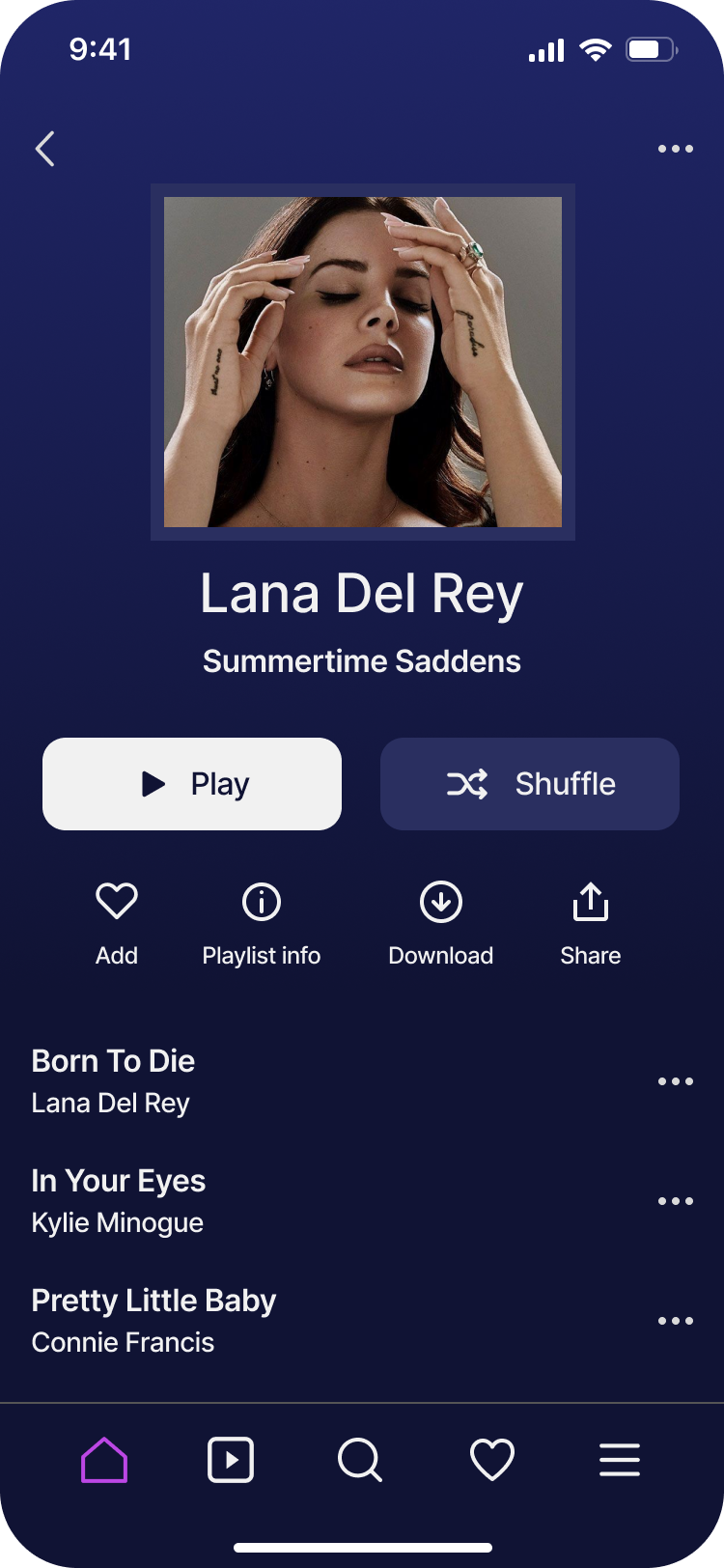 SonicFlow - Music Streaming - Screen 3
